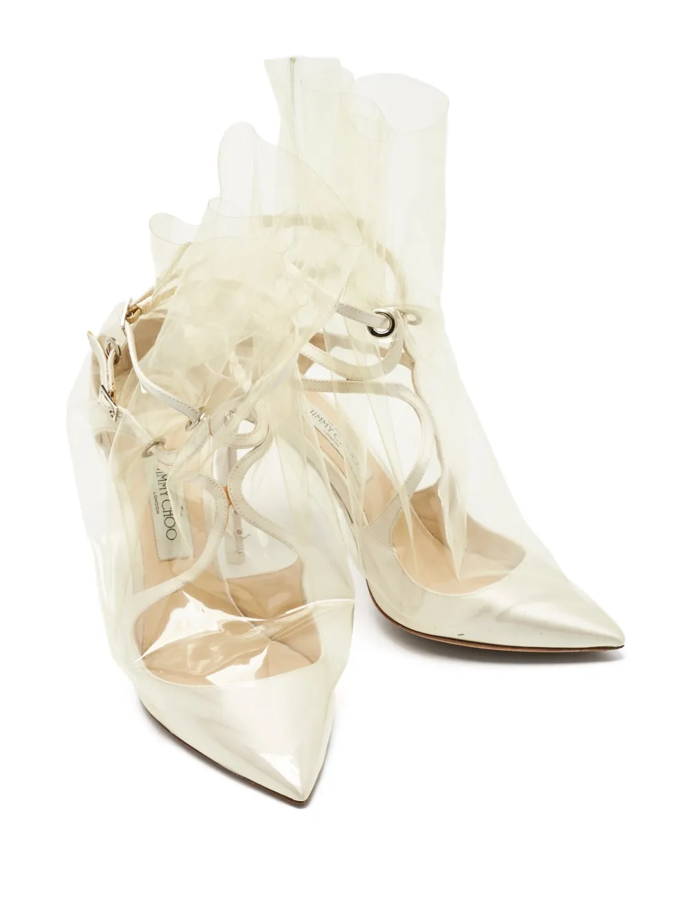 Jimmy Choo Pre-Owned zapatillas Claire en colaboración con Off-White | Image 2
