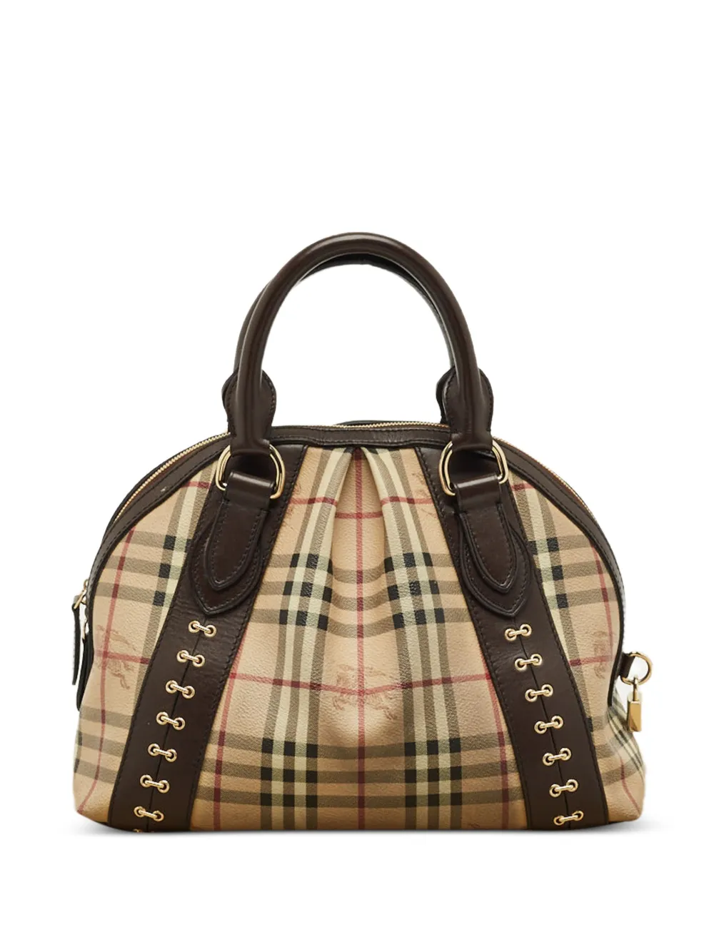 Burberry Pre-Owned Haymarket check tote bag - Toni neutri