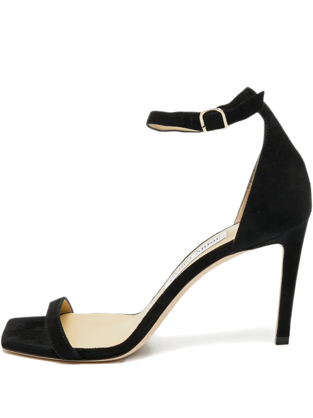 Jimmy Choo Pre-Owned sandales Alva en daim | noir | Image 1