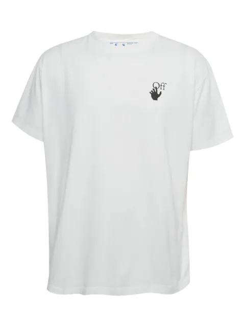 Off-White Pre-Owned logo-detail crew-neck T-shirt