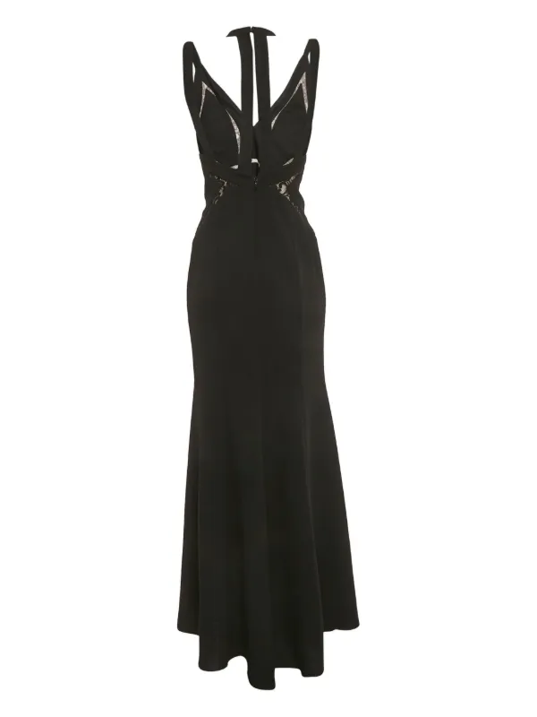sachin and babi light blue dress BCBG Max Azria Lace Maxi Dress | Black
