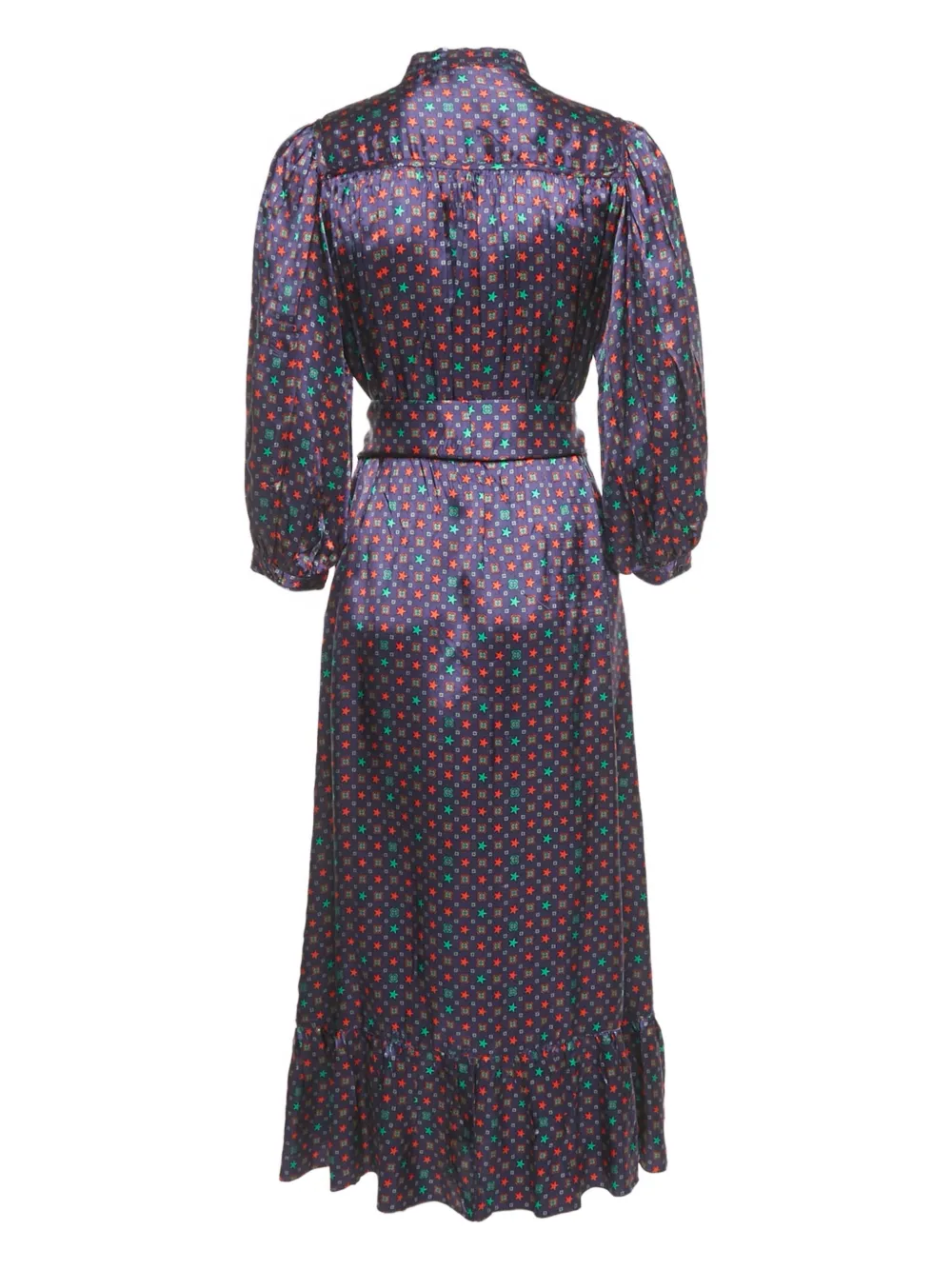 SANDRO star-print maxi dress - Paars