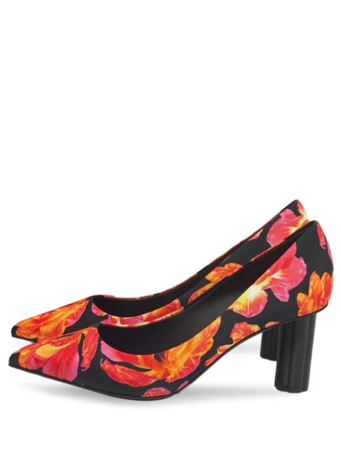 Ferragamo Pre-Owned Badia floral-print pumps