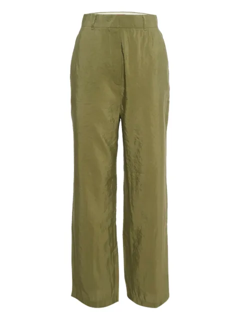 Max Mara crepe straight-leg trousers