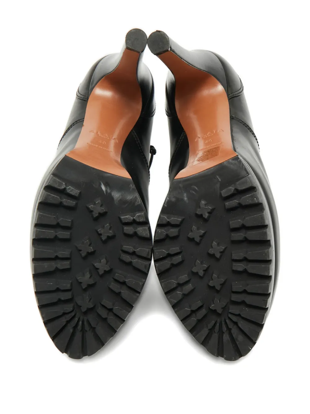 Alaïa Pre-Owned lace-up platform-heel pump | Image 2