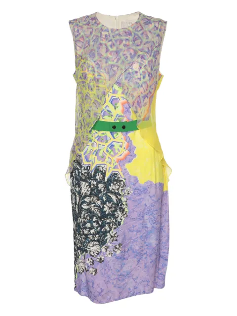 Peter Pilotto printed belted midi dress