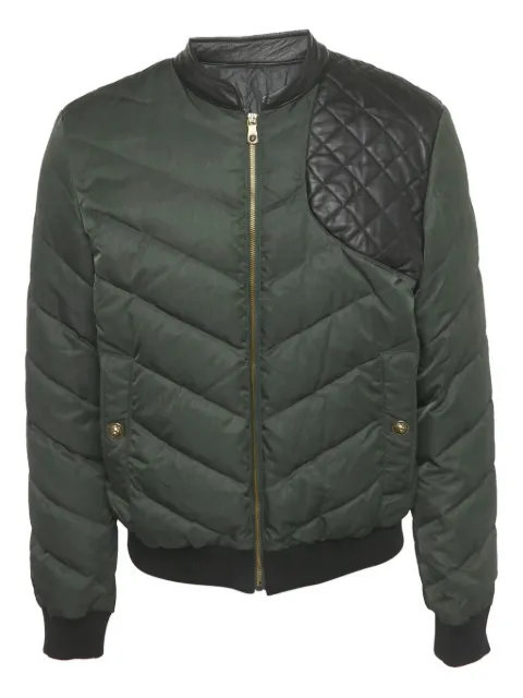Versus Pre-Owned quilted leather jacket