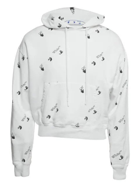 Off-White Pre-Owned 2013 logo-print hoodie