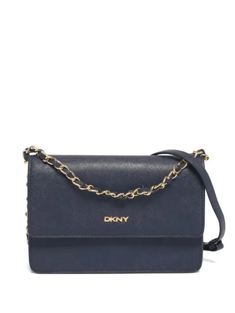 DKNY 2015 Bryant Park leather chain-detail crossbody bag