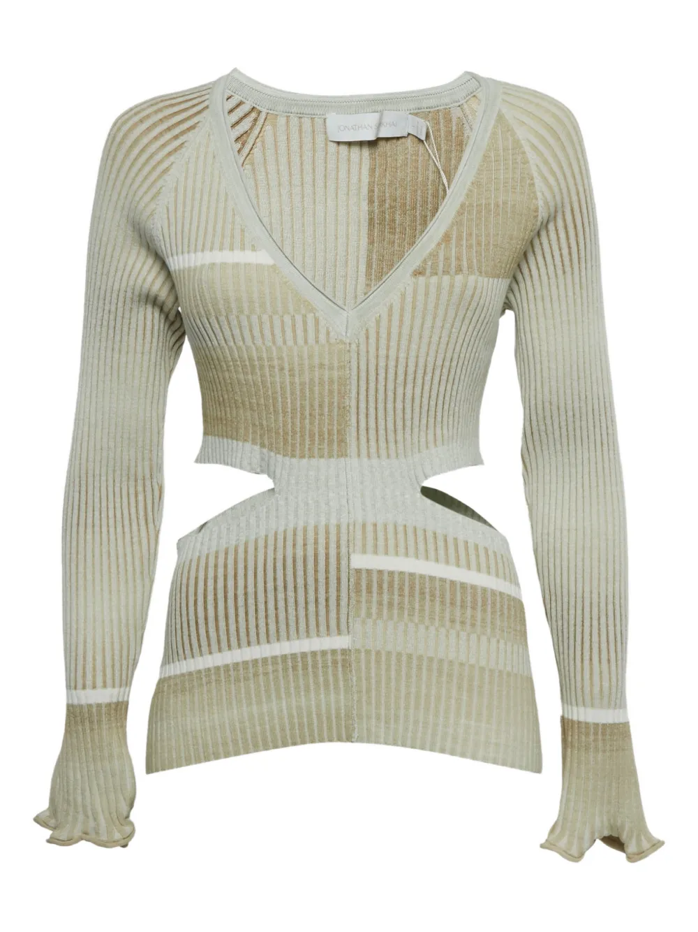 Simkhai Peyton cut-out top - Toni neutri