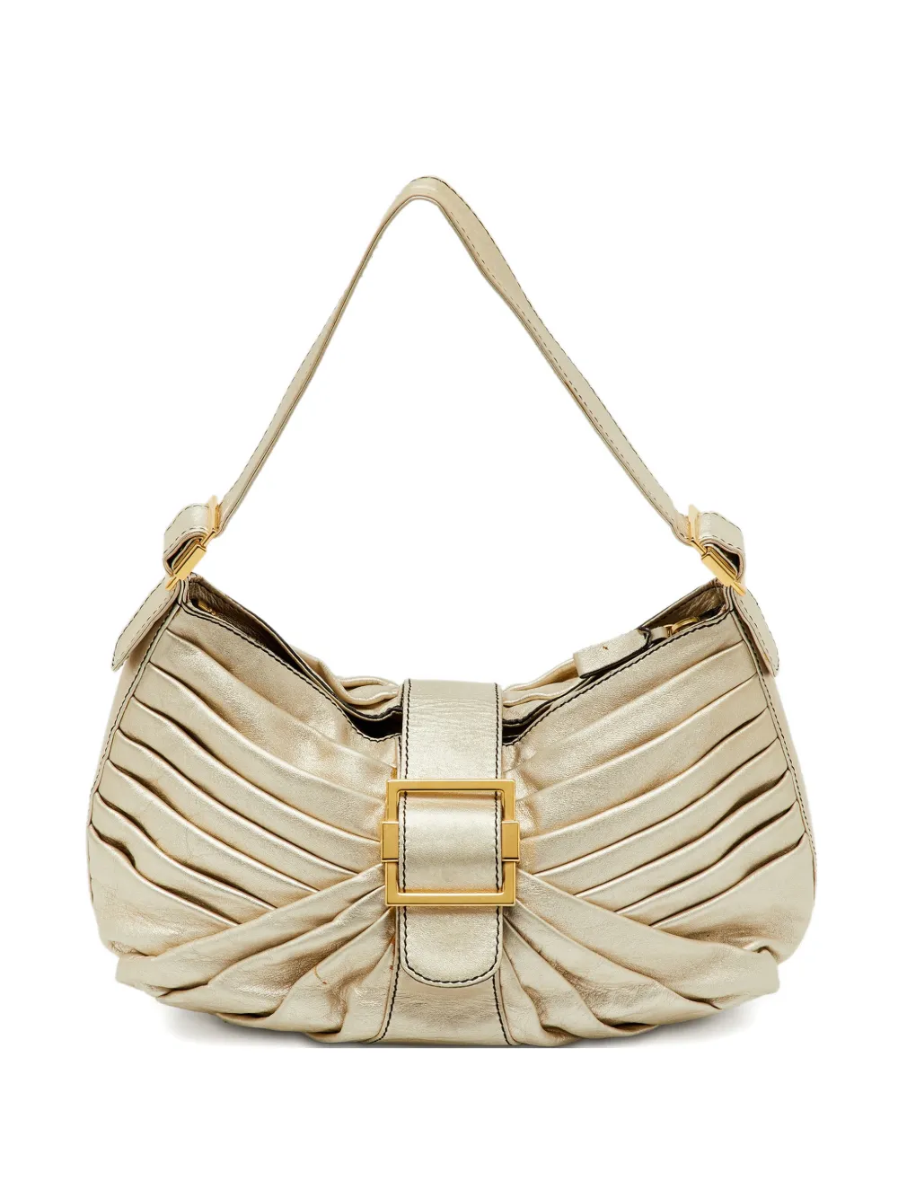 Valentino Garavani Pre-Owned Borsa a spalla in pelle - Oro