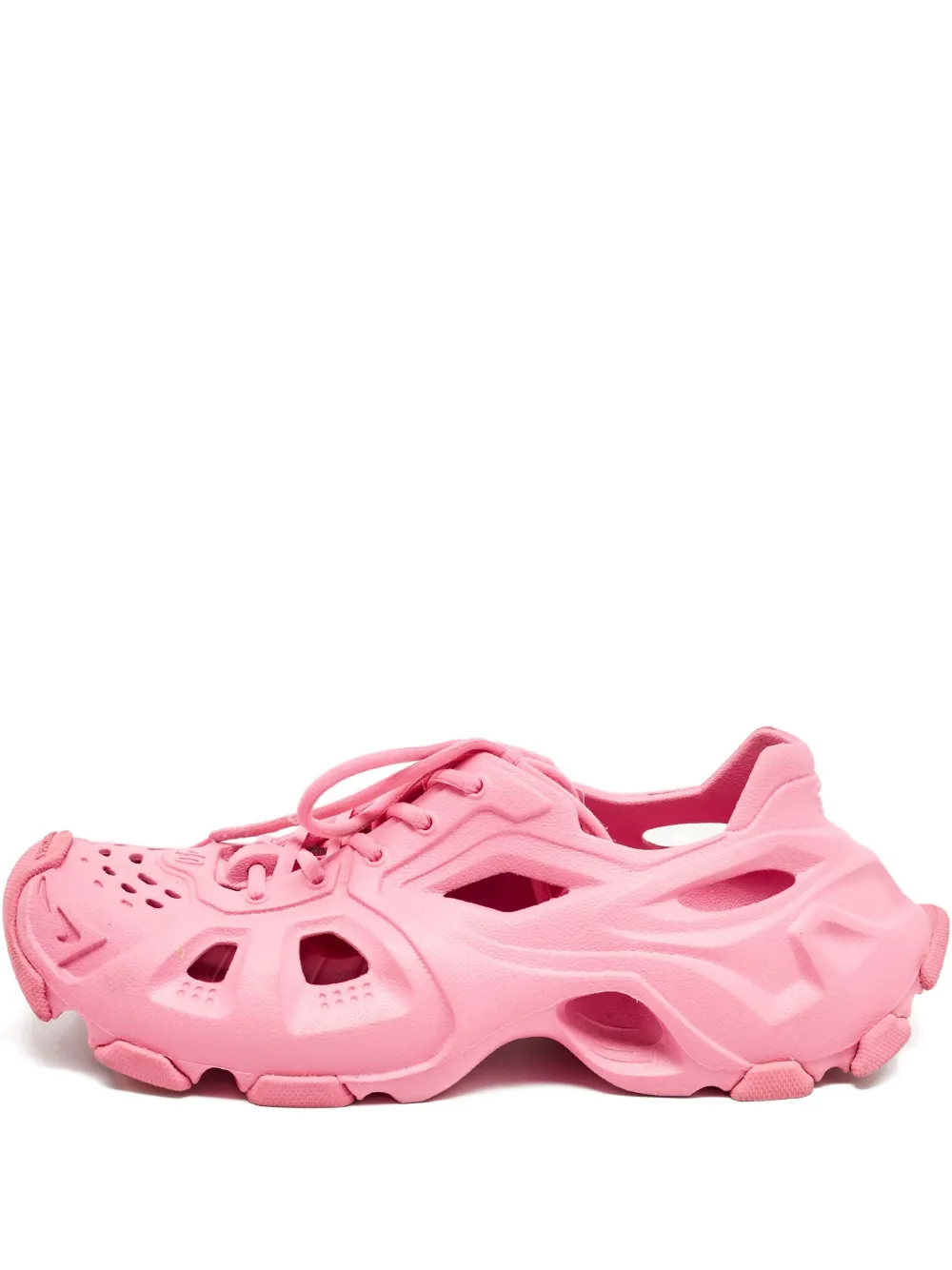 Balenciaga Pre-Owned pink lace-up sneakers - Rosa