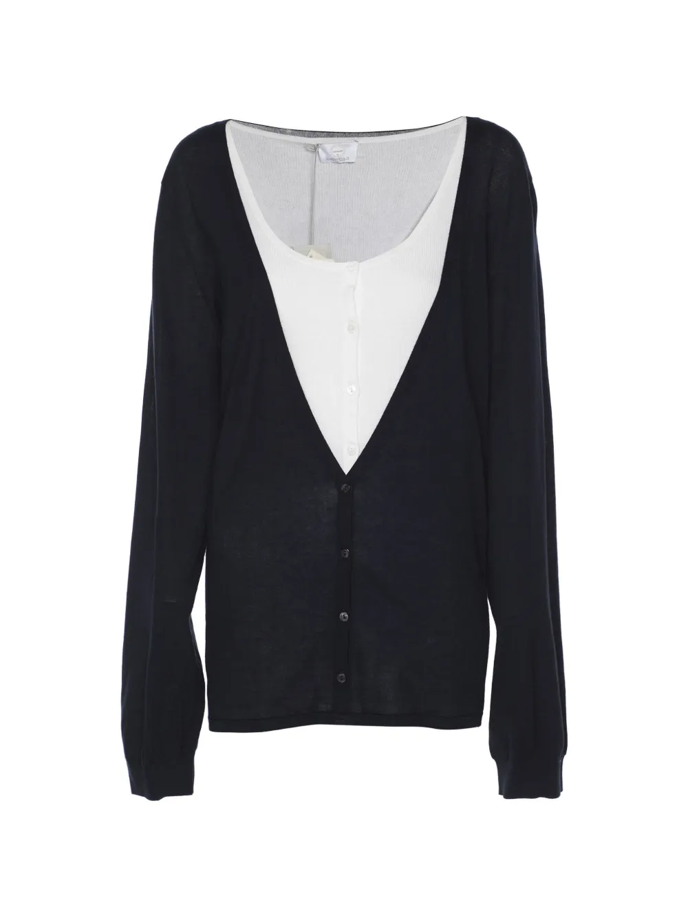 Marina Rinaldi Voyage layered cardigan - Blu
