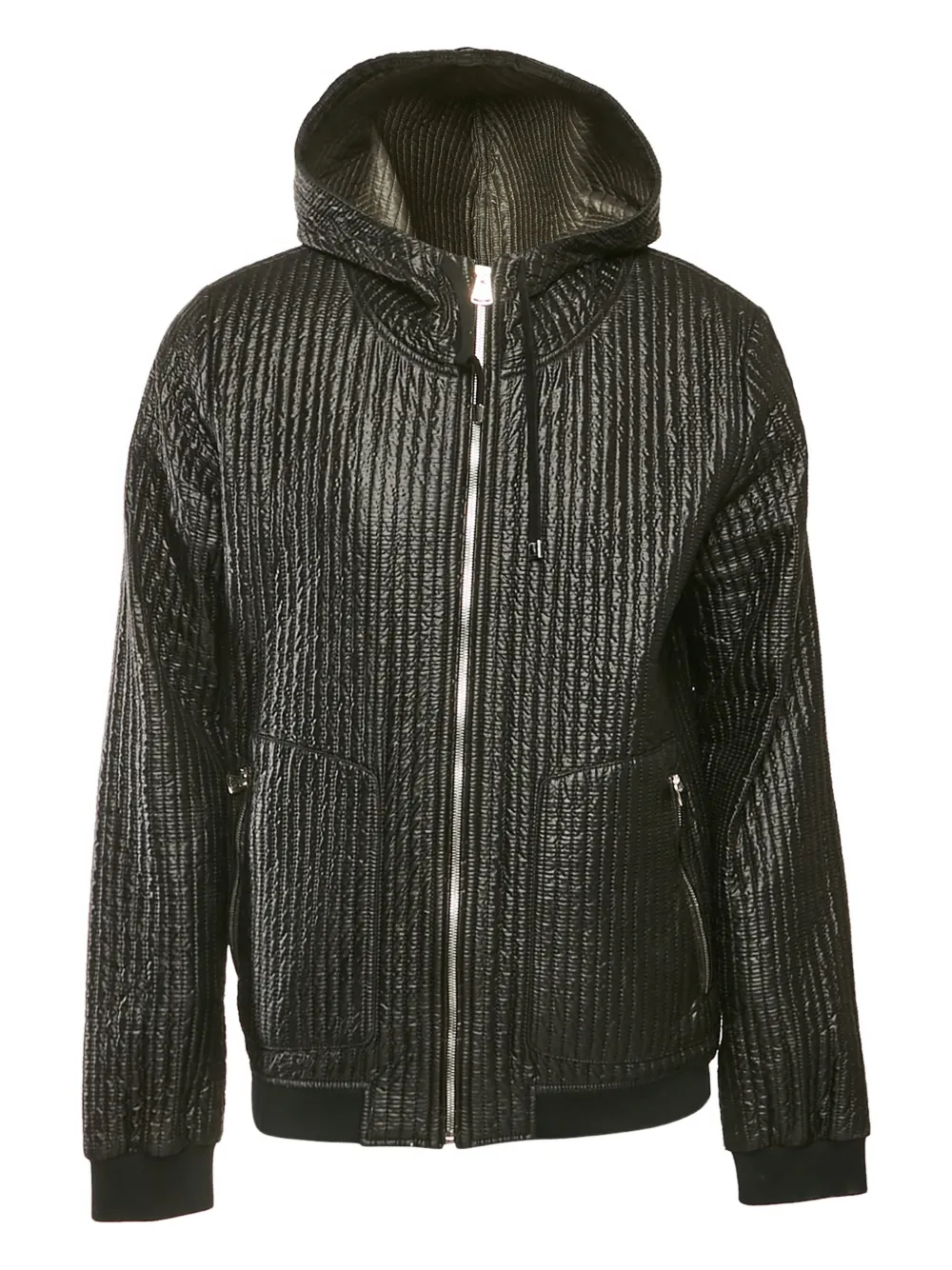 Dolce & Gabbana Pre-Owned quilted hooded jacket – Black Dolce & Gabbana Pre-Owned quilted hooded jacket – Black