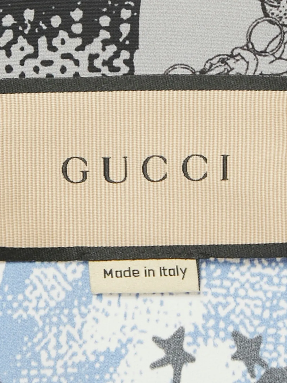 Gucci Pre-Owned camisa de seda con estampados | Image 2