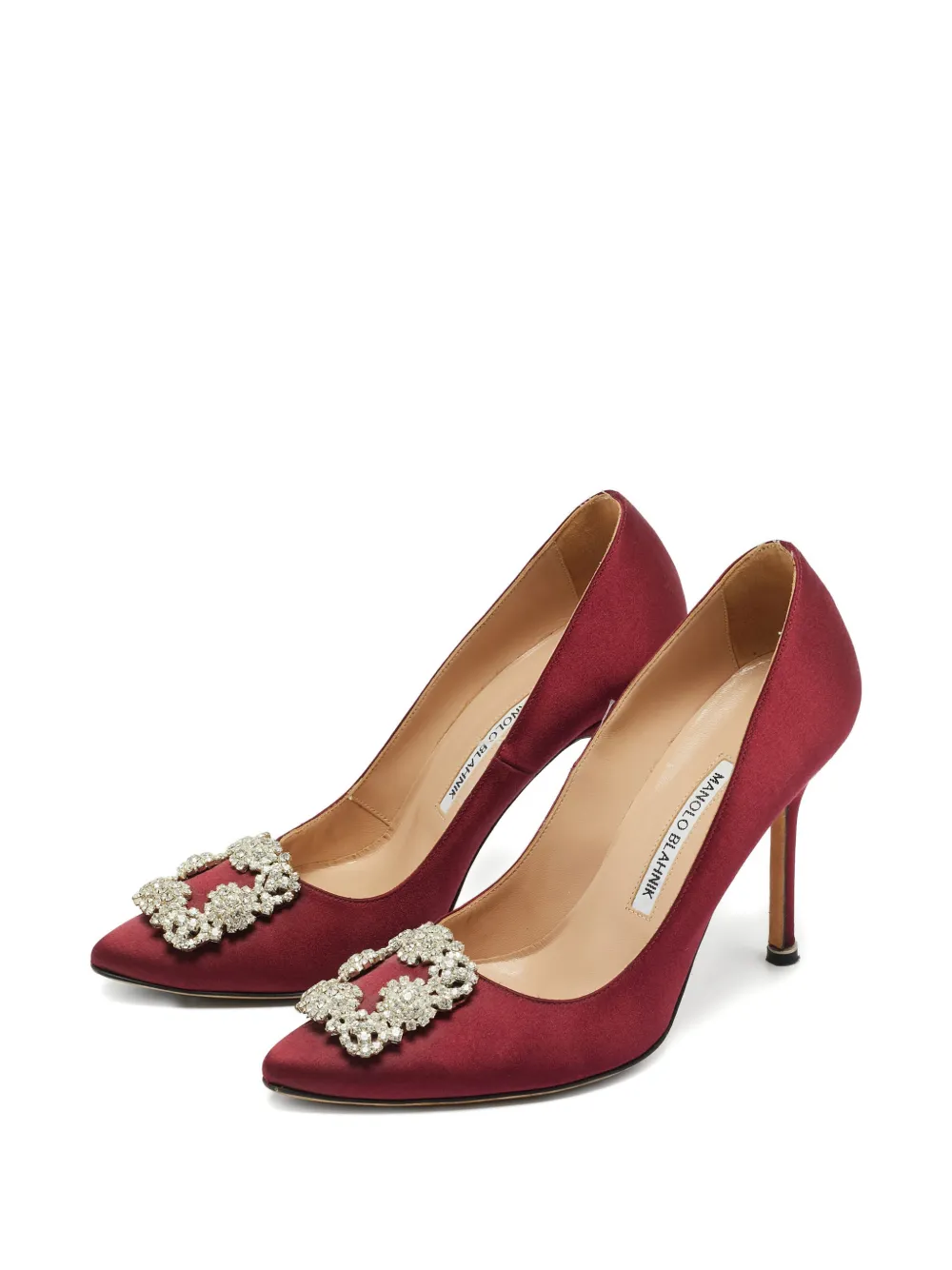 Manolo Blahnik Hangisi heeled pumps - Rood