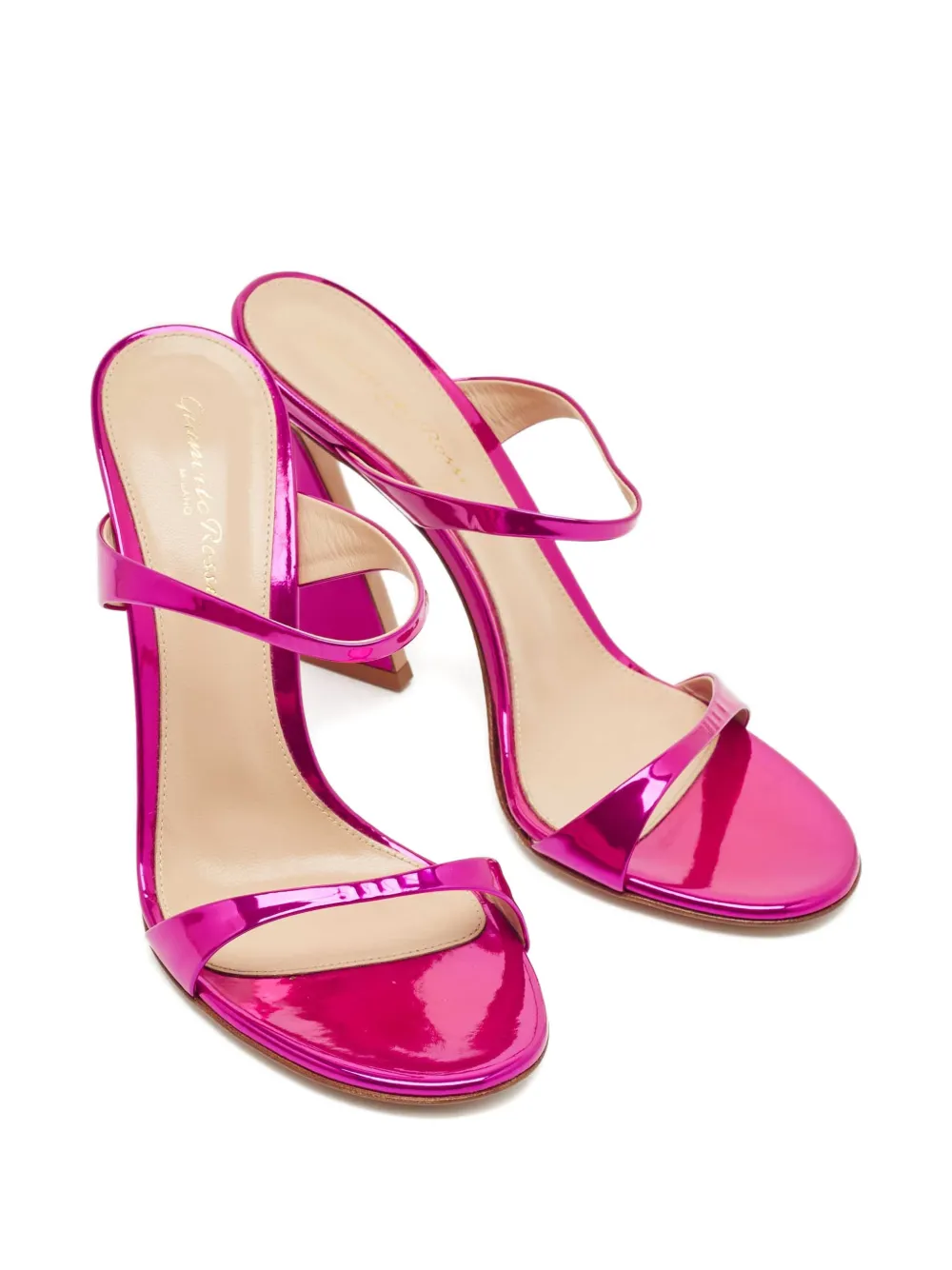 Gianvito Rossi Aura leather sandals - Roze