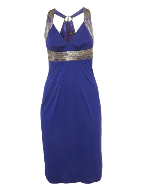 Roberto Cavalli vestido con detalle de mostacillas