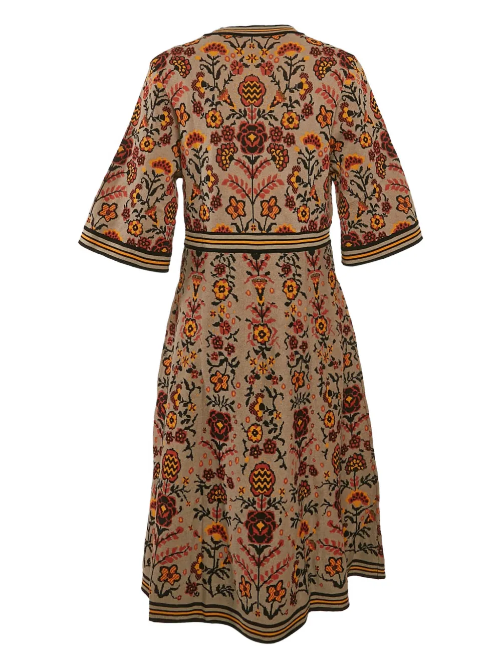 Missoni Pre-Owned knit floral dress - Beige