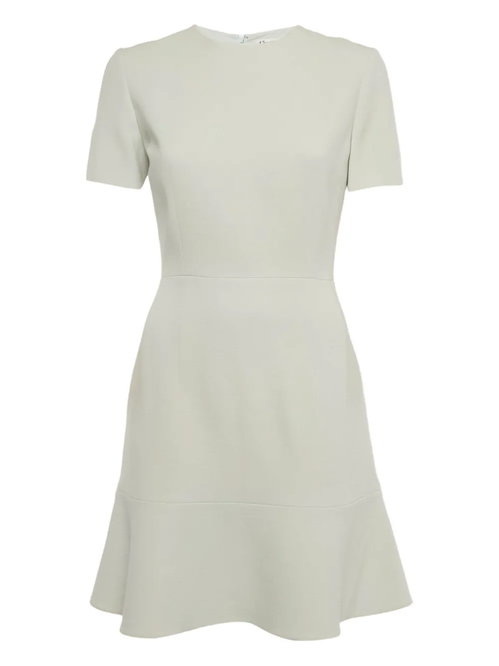 Christian Dior Pre-Owned short-sleeve mini dress - Toni neutri