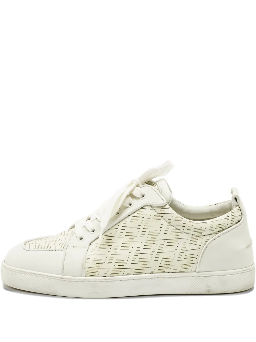 Christian Louboutin Pre-Owned Louis Junior leather sneakers - Toni neutri