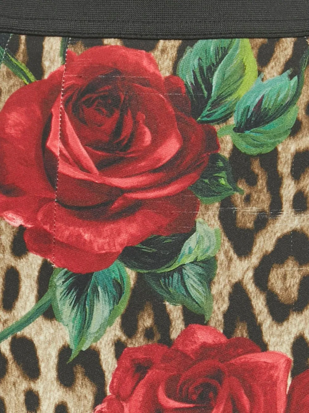 Dolce & Gabbana Pre-Owned animal-print midi skirt - Bruin