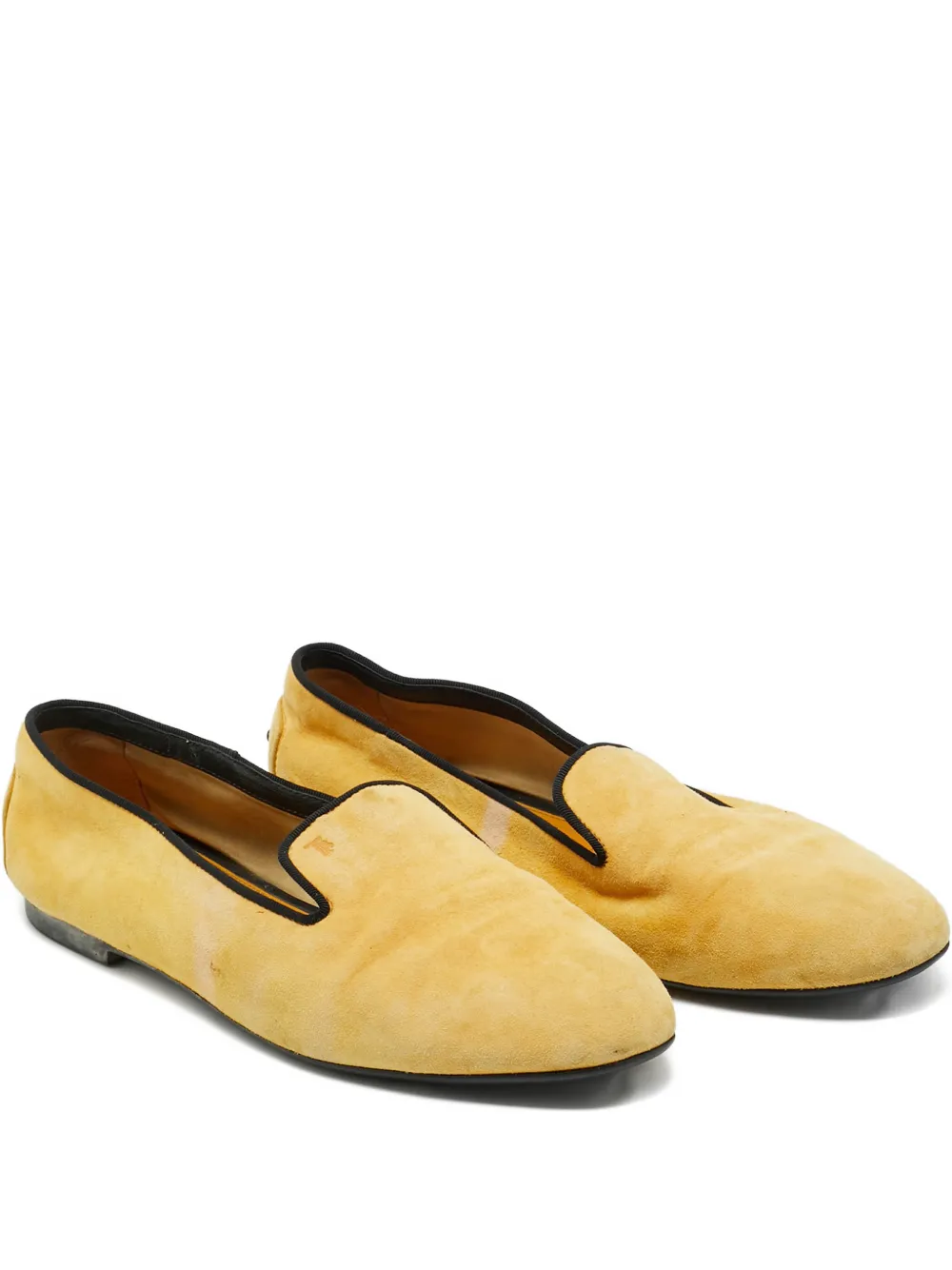 Tod's chaussons Smoking en daim | jaune | Image 1