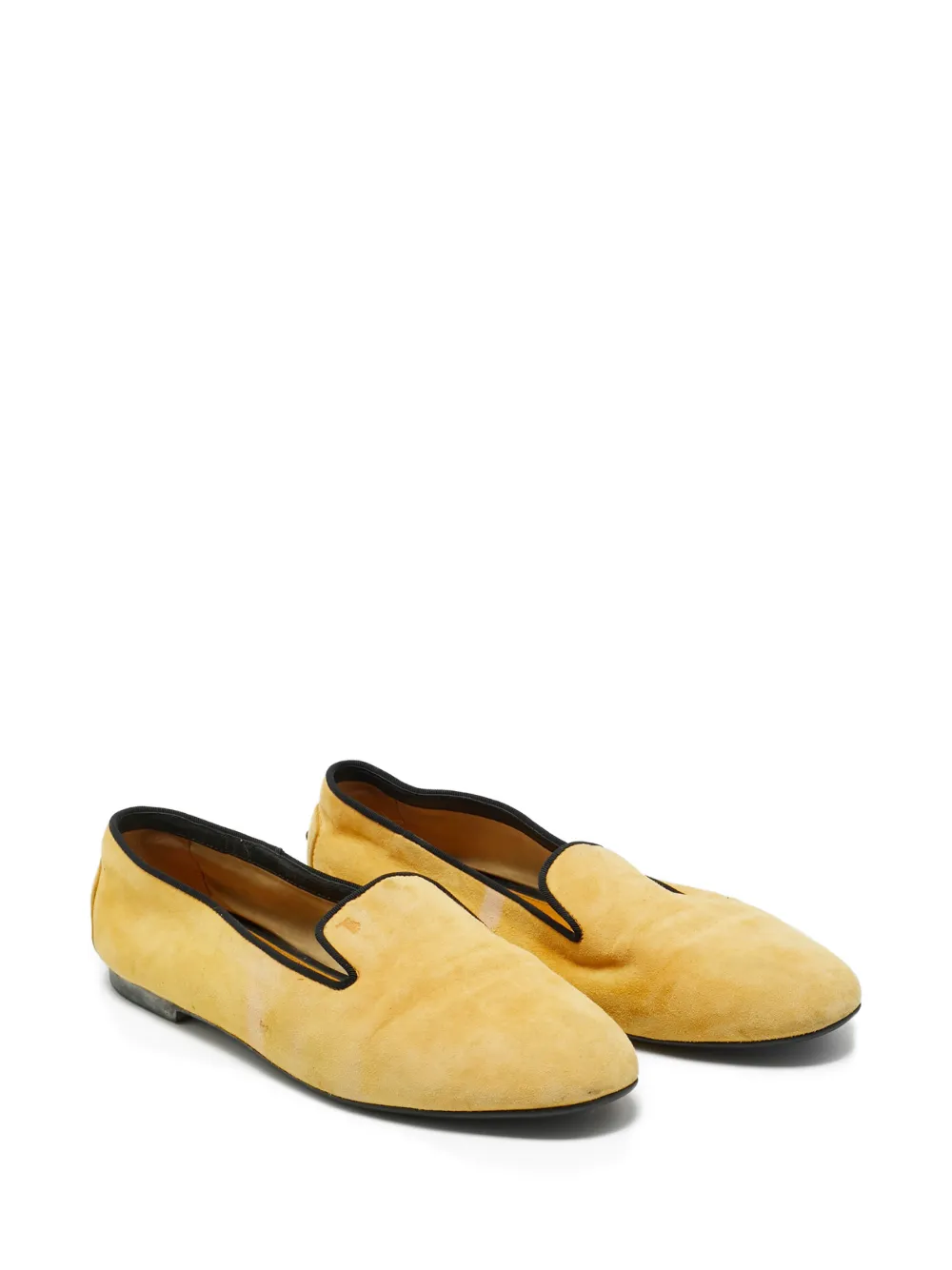 Tod's chaussons Smoking en daim | jaune | Image 1
