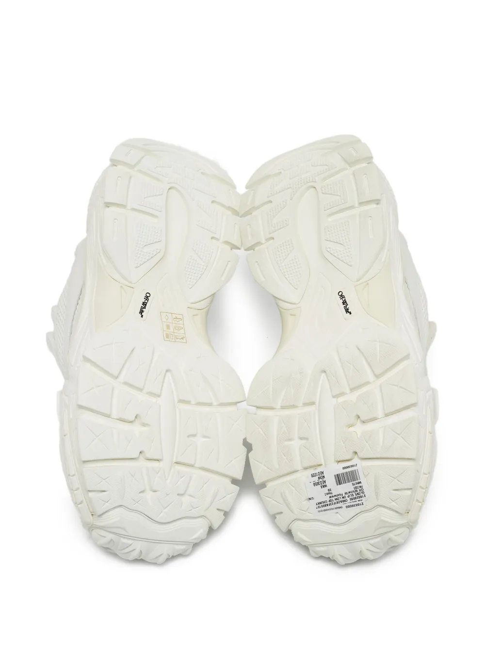 Off-White Pre-Owned baskets Glove en cuir à design perforé | Image 2