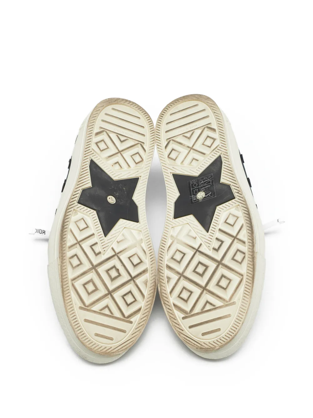 Christian Dior Pre-Owned Walk'n'Dior canvas sneakers - Zwart