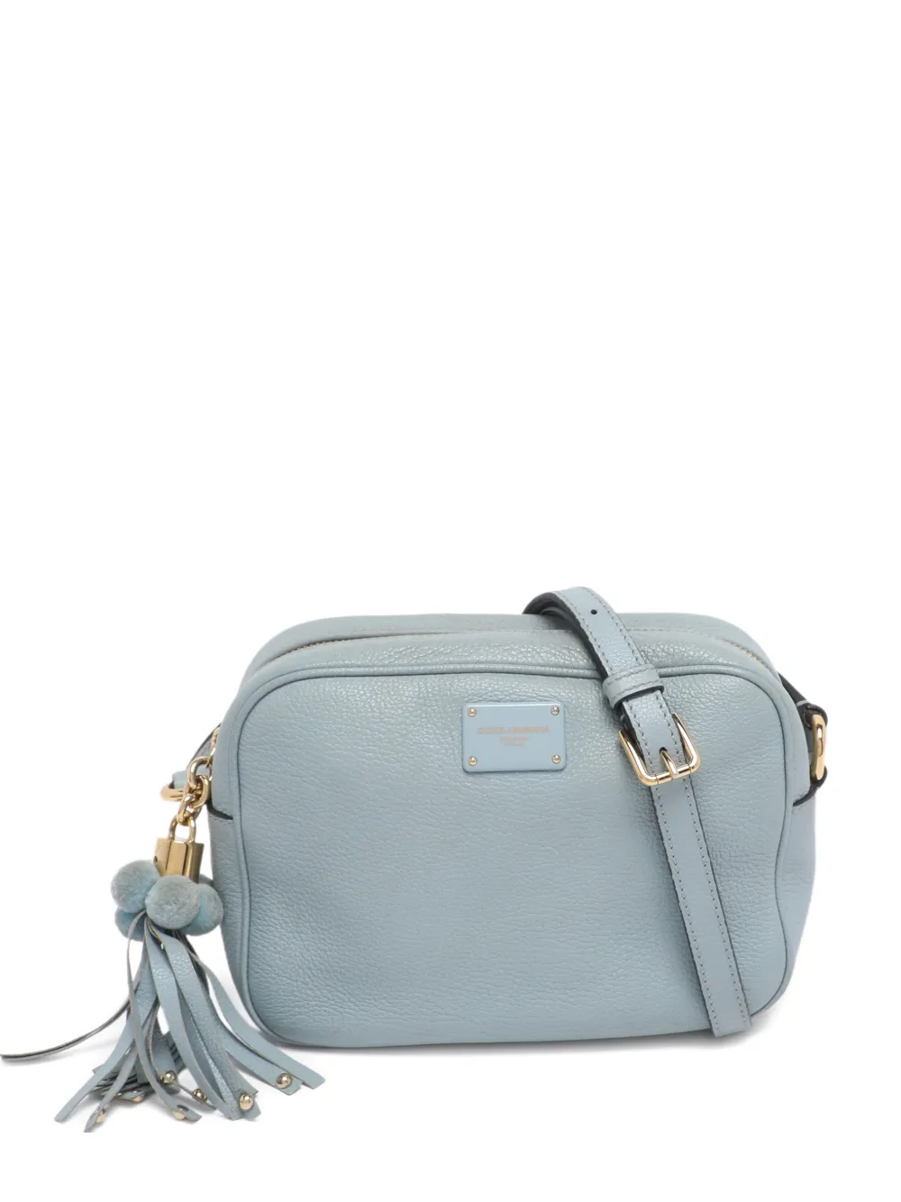 Dolce & Gabbana Pre-Owned Borsa a tracolla in pelle - Blu