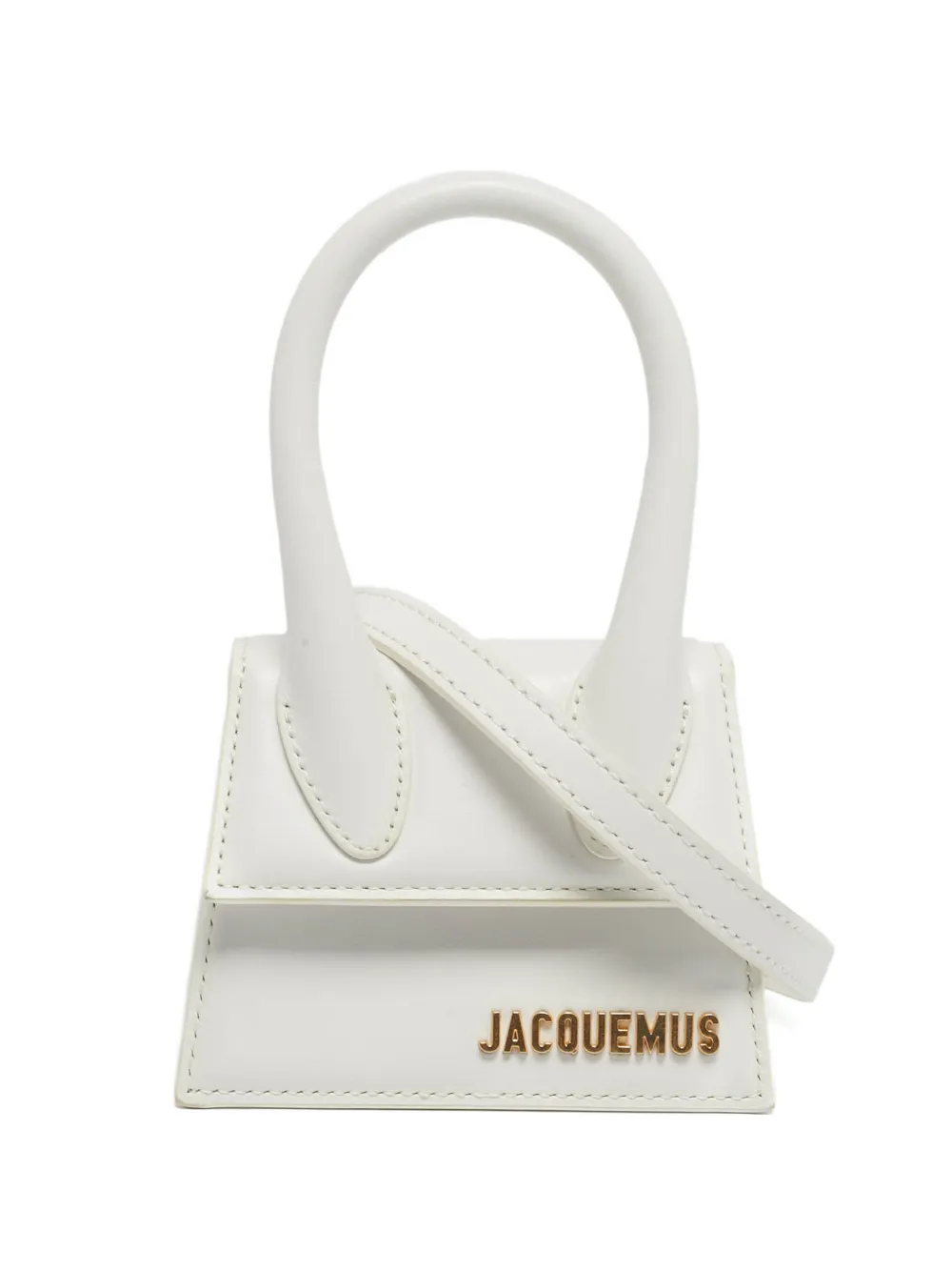 Jacquemus Pre-Owned mini Le Chiquito leather mini bag - Bianco