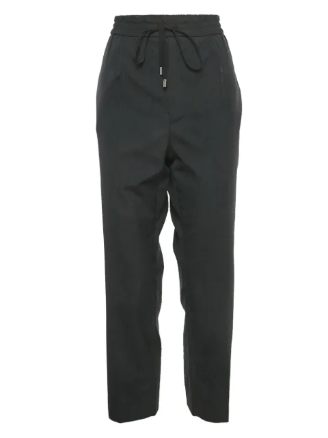 Gucci Pre-Owned wool drawstring trousers