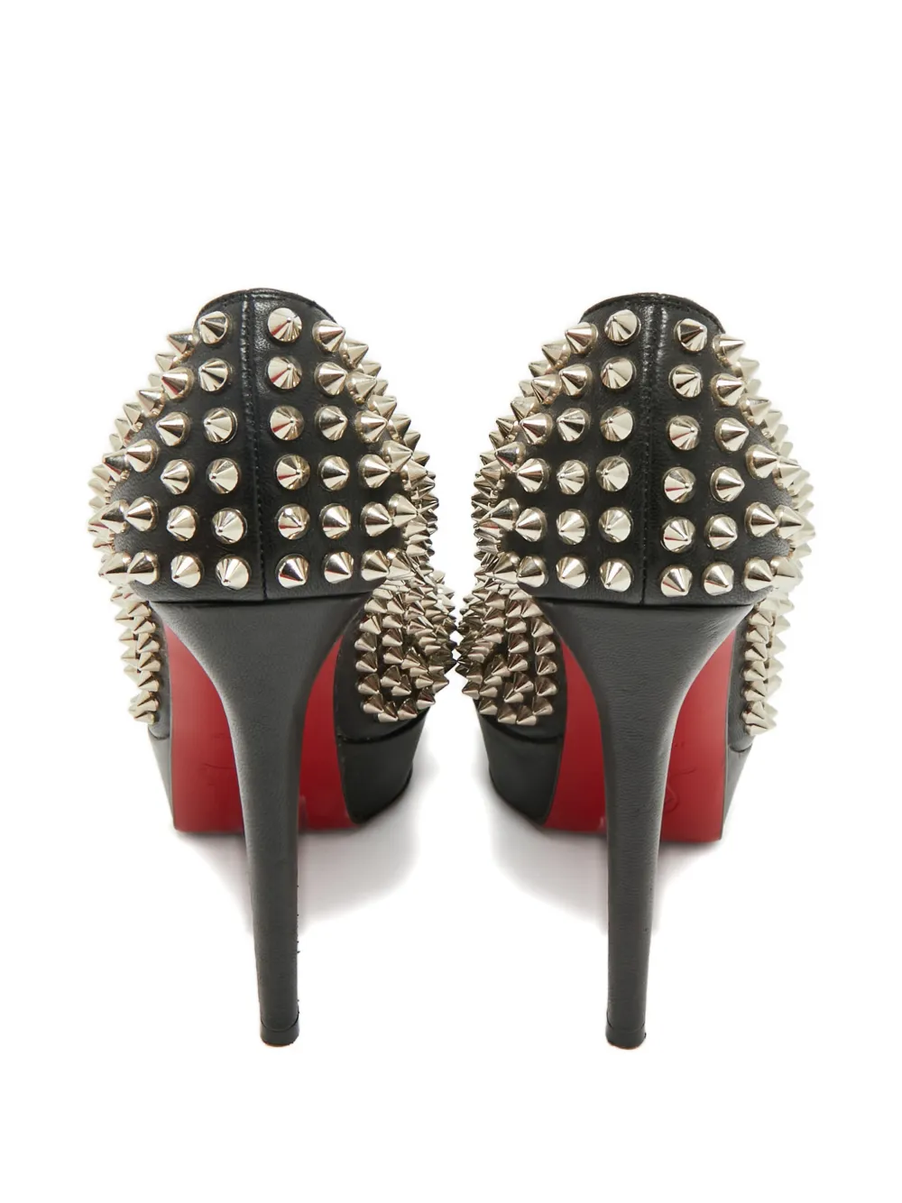 Christian Louboutin Pre-Owned Bianca stud-embellishment pumps - Zwart