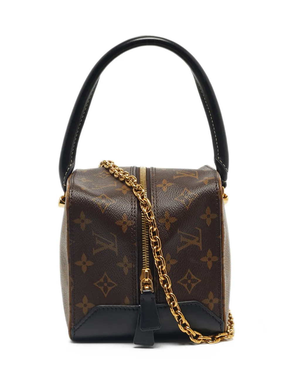 Louis Vuitton Pre-Owned 2018 Reverse Monogram canvas square tote bag - Marrone