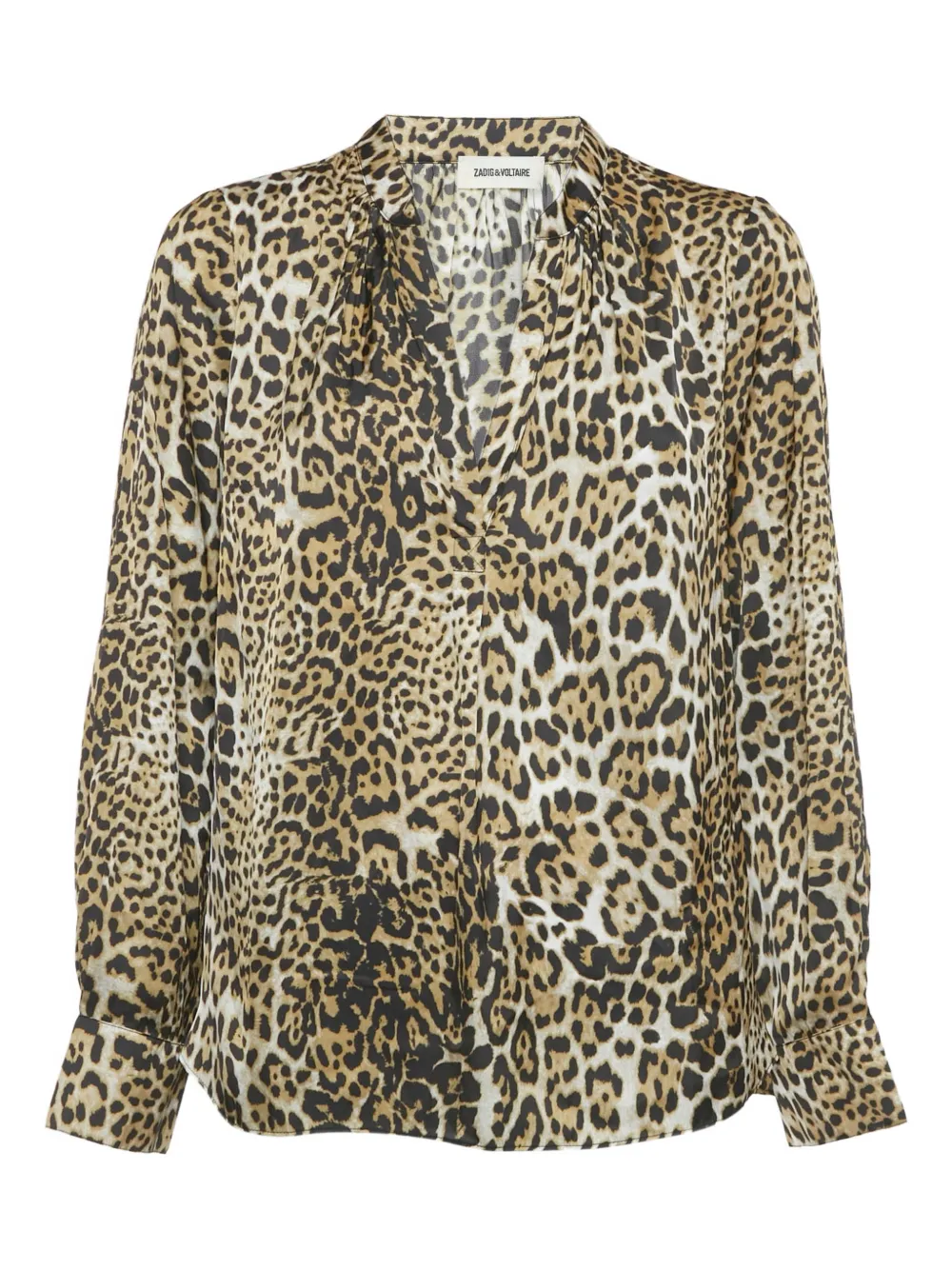 Zadig&Voltaire Tink leopard-print blouse | Brown | Image 1