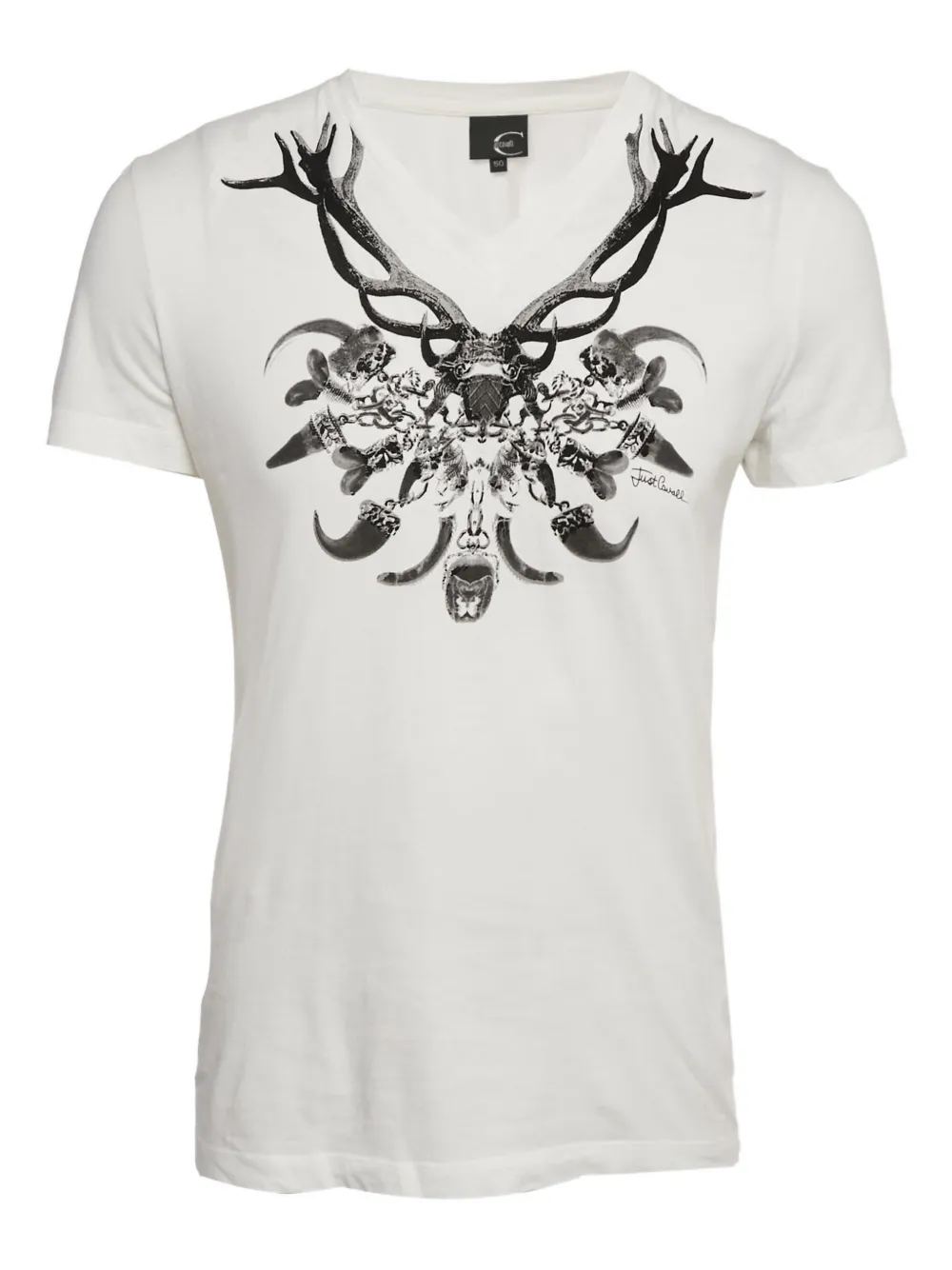 Just Cavalli Vintage playera con estampado gráfico | blanco | Image 1
