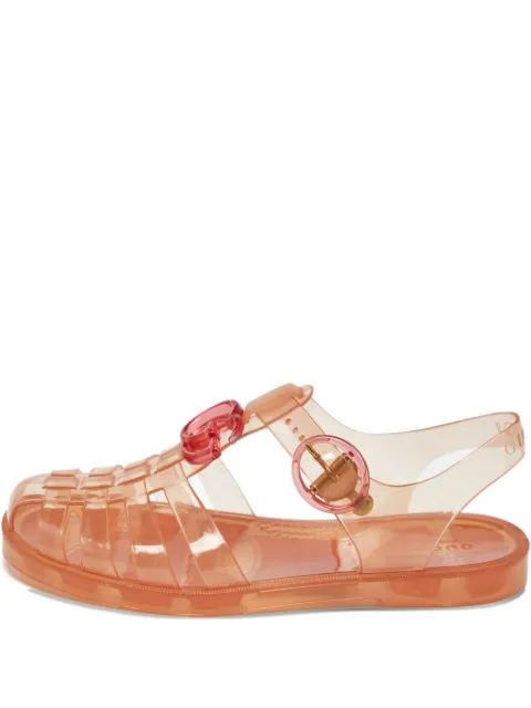 Gucci Pre-Owned Double G jelly sandals