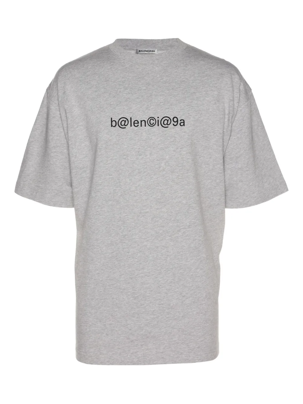 Balenciaga Pre-Owned logo jersey T-shirt - Grigio