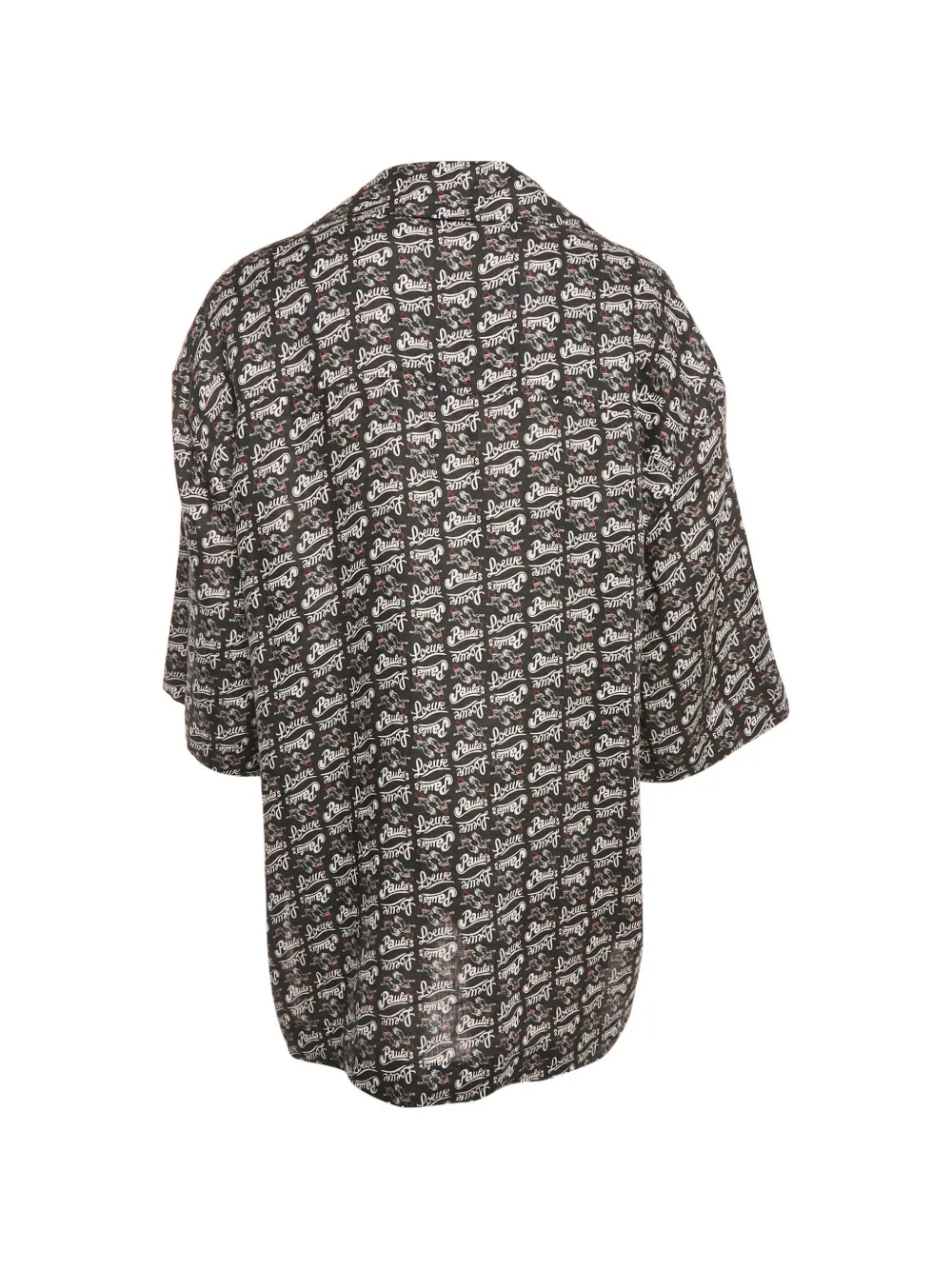 LOEWE 半袖シャツ Paula & Moritz Loewe Pre-Owned x Paula & Moritz Ibiza print-detail Shirt | Blue