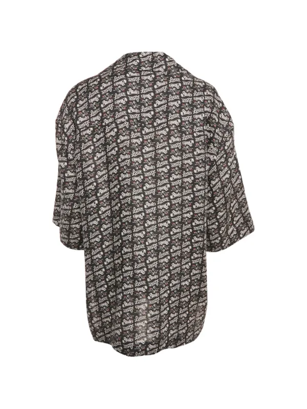 Loewe Pre-Owned x Paula & Moritz Ibiza print-detail Shirt | Blue