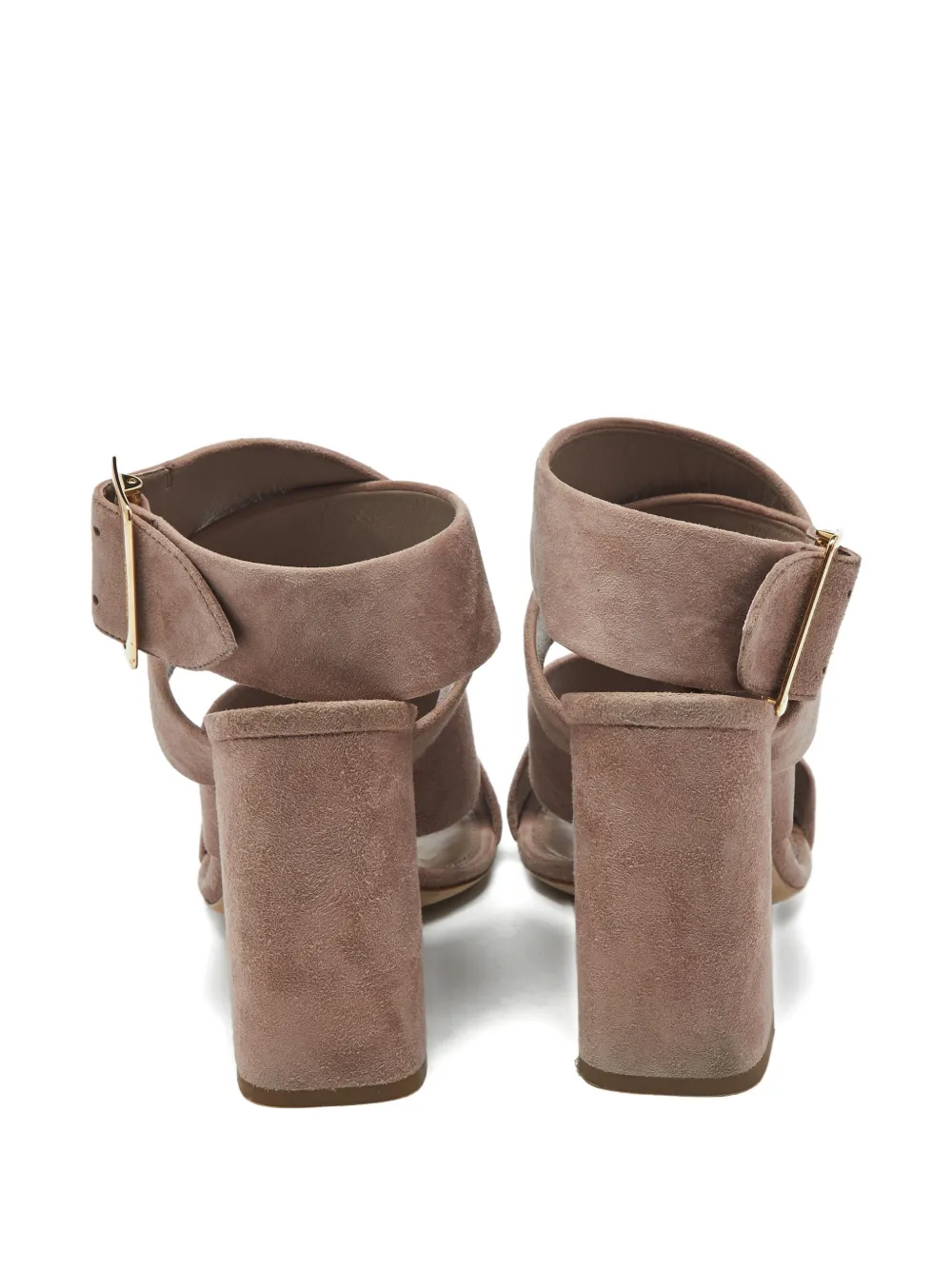 Burberry Pre-Owned Blaine criss-cross sandals - Beige