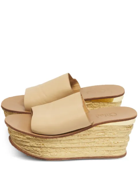 Chloé Pre-Owned wedge-heel sandals