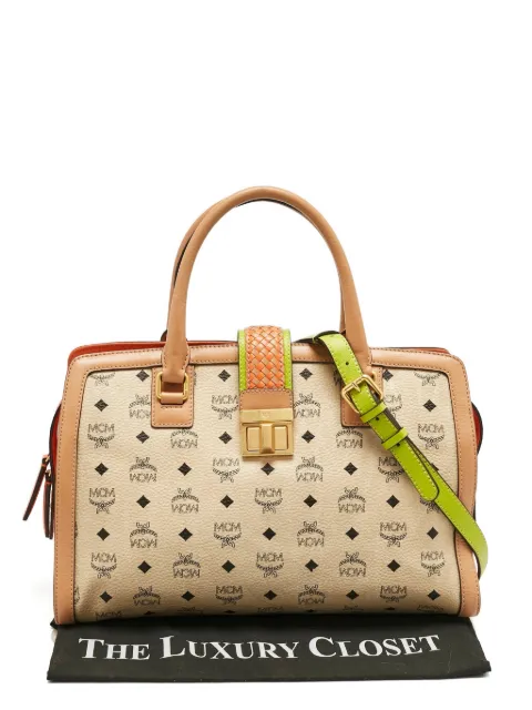 MCM Pre-Owned canvas tote bag