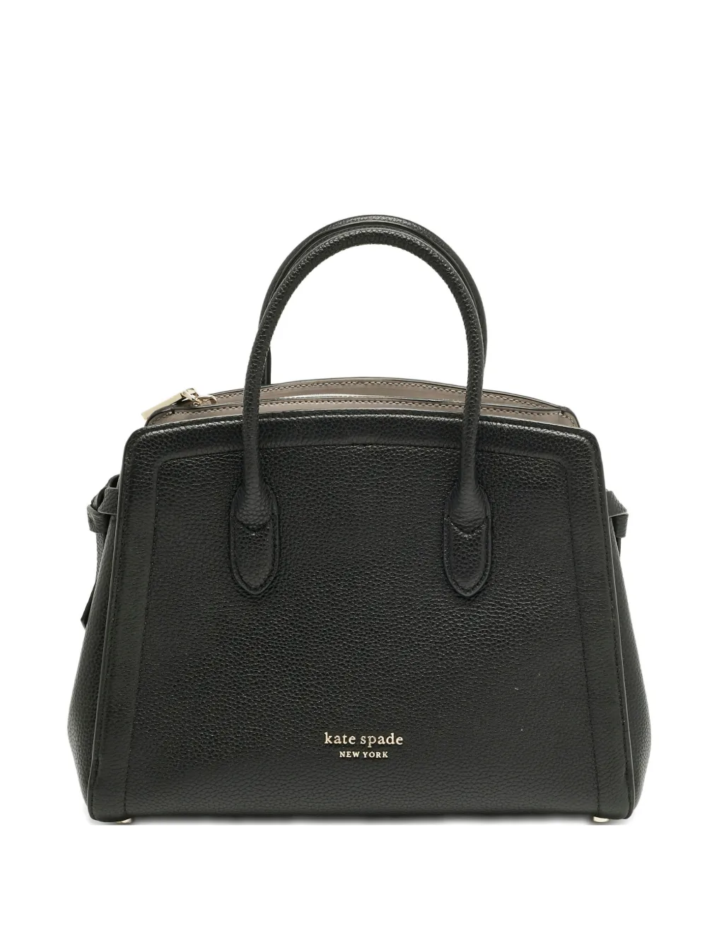 Kate Spade knott leather satchel - Nero
