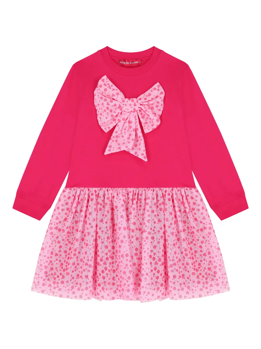 AGATHA RUIZ DE LA PRADA bow-detail dress - Rosa