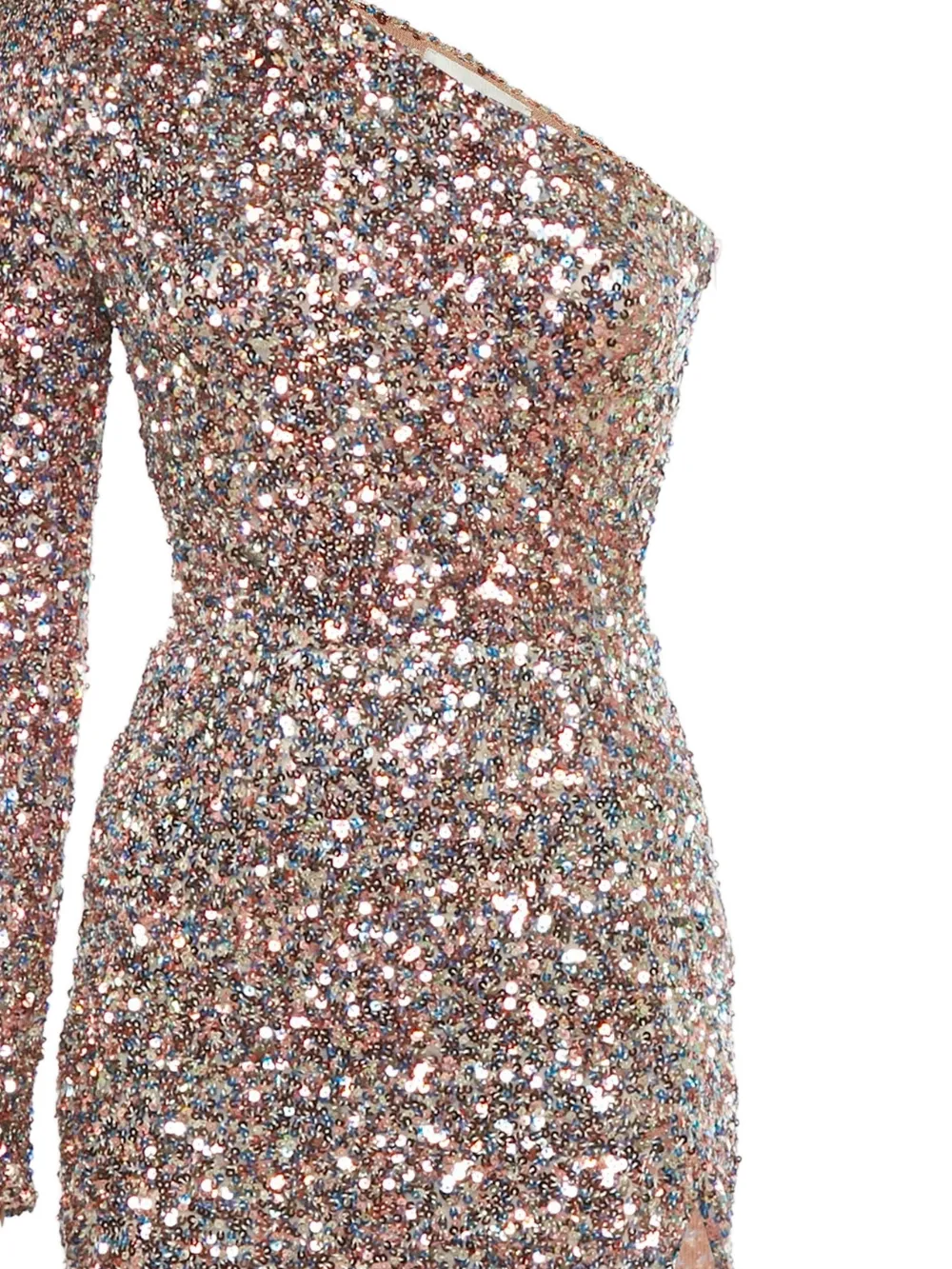 Bronx and Banco one-shoulder sequin midi dress | Image 2
