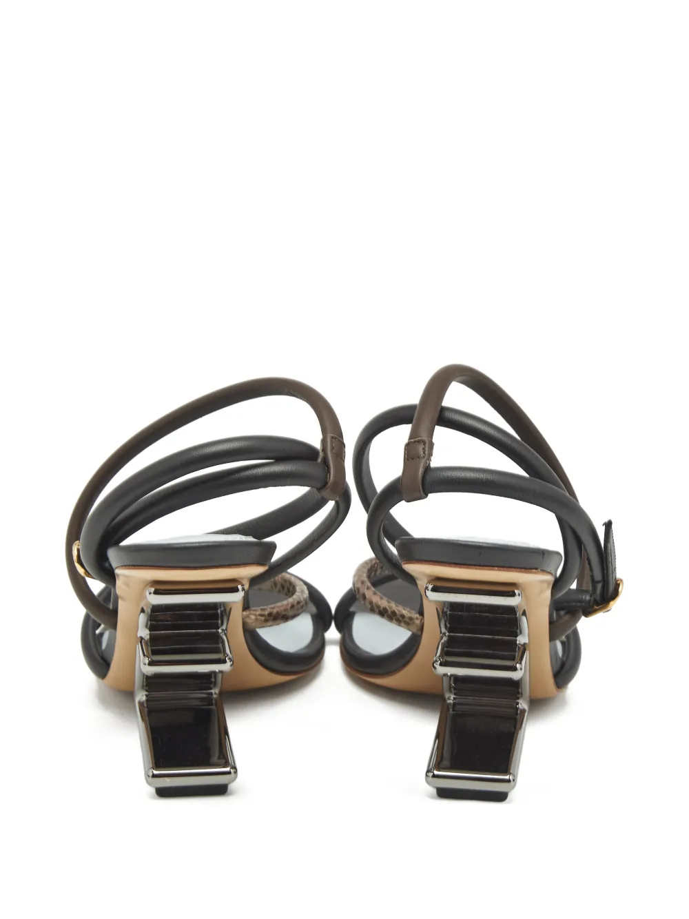 Fendi Pre-Owned First sandals - Zwart