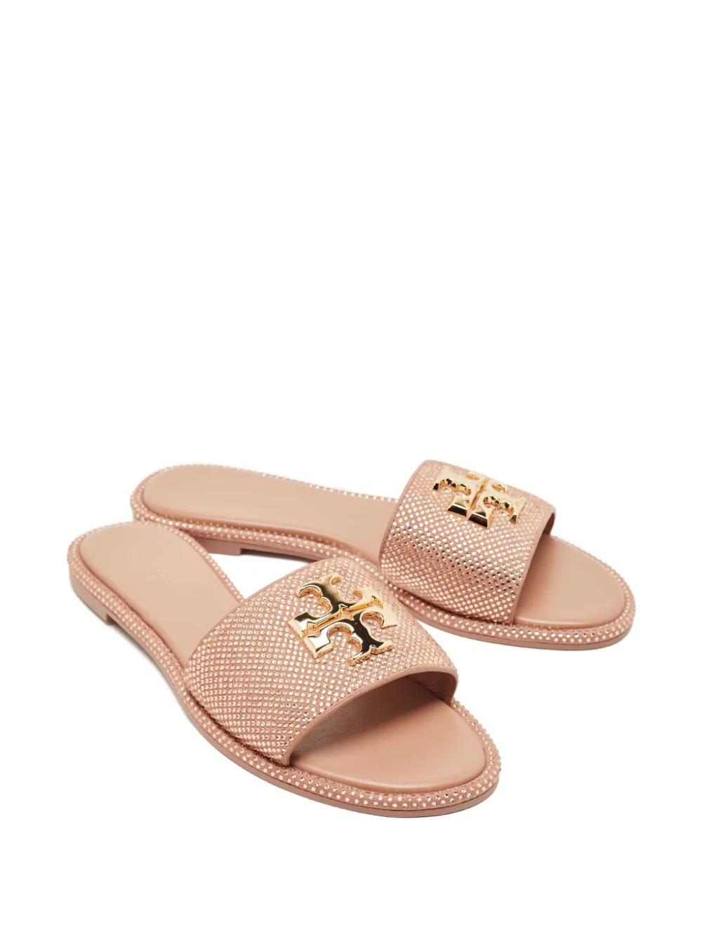 Tory Burch Everly crystal sandals - Beige