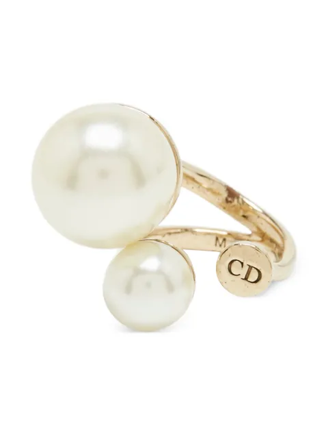Christian Dior Pre-Owned anillo UltraDior con perla artificial